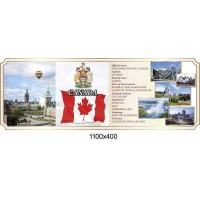 Стенд оформление кабинета английского языка Канада